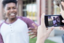 Teens making videos, representing having students make movies in social studies