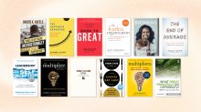 Collage of books recommended by education leaders