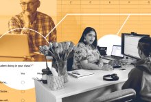 collage of teachers sharing IEP information digitally