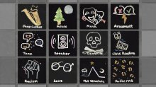 12 examples of the sticky note art described in the article