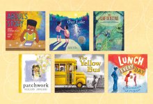 Collage of picture books featured in the article