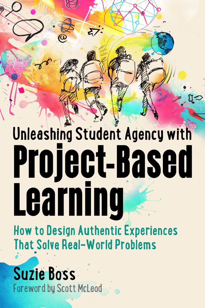 Book cover art for Unleashing Student Agency with Project-Based Learning