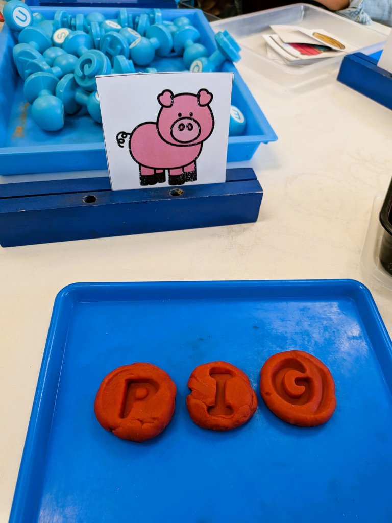 Play-based learning station